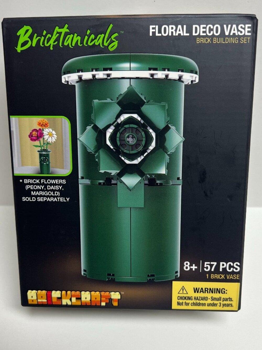 FLORAL VASE Bricktanicals Botanical Brickcraft Building Brick Set